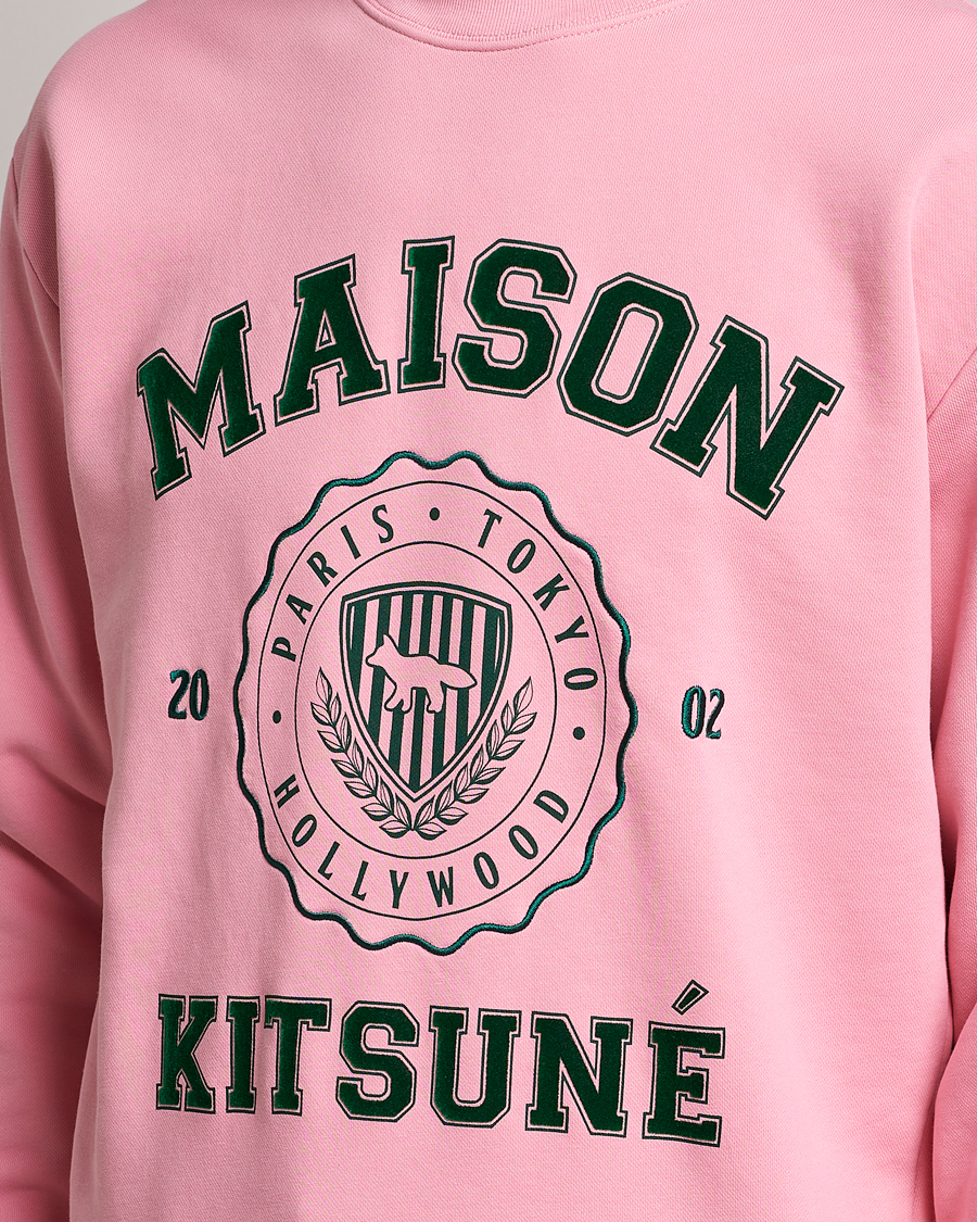 Heren | Truien | Maison Kitsuné | Varsity Comfort Sweatshirt Strawberry