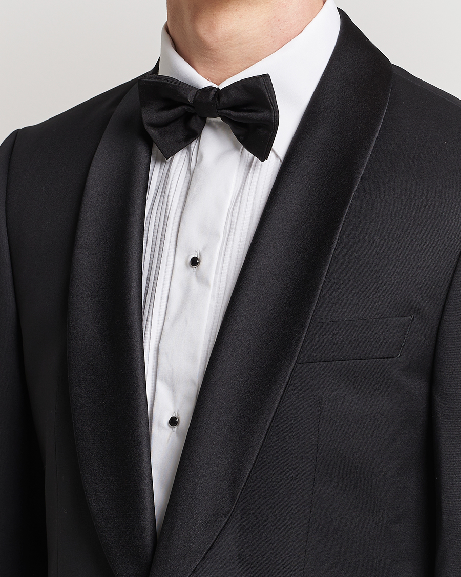 Heren | Vlinderdassen | BOSS BLACK | Silk Pre Tie Black