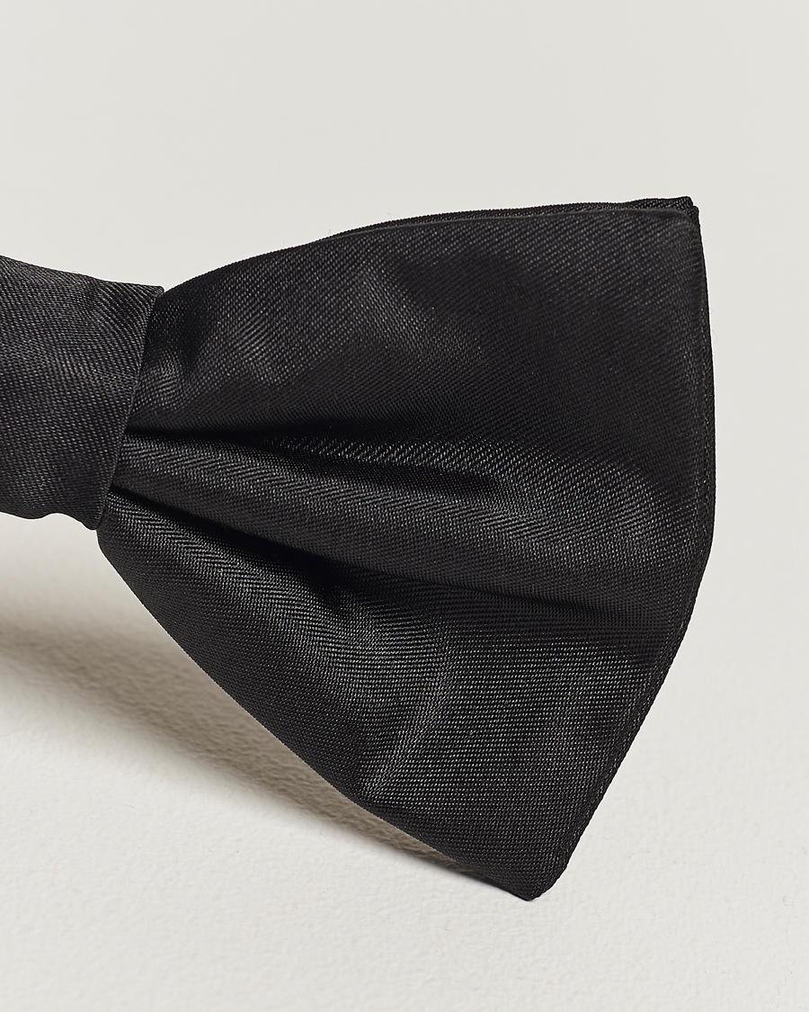 Heren | Vlinderdassen | BOSS BLACK | Silk Pre Tie Black