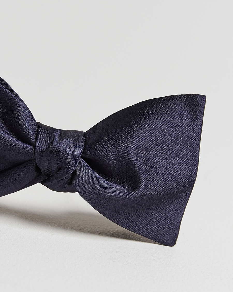 Men | Dark Suit | Amanda Christensen | Self Tie Silk Ceremony Navy