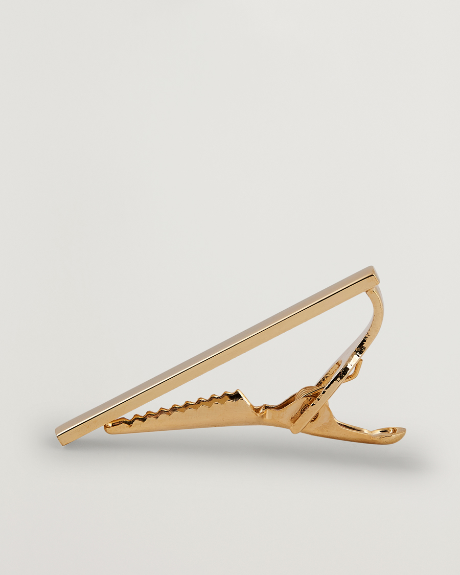 Heren | Stropdassen | Amanda Christensen | Tie Clip 4 cm Gold