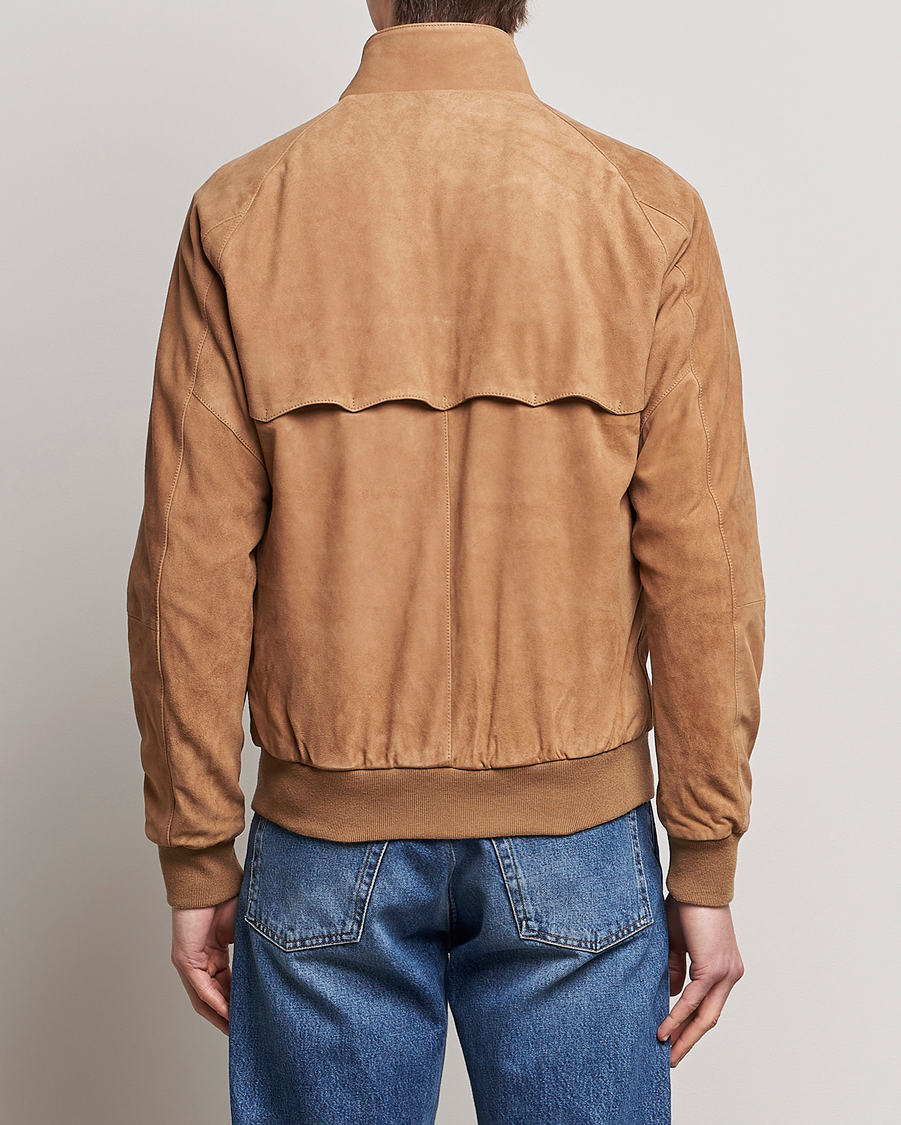 Heren | Jassen | Baracuta | G9 Suede Jacket Tobacco