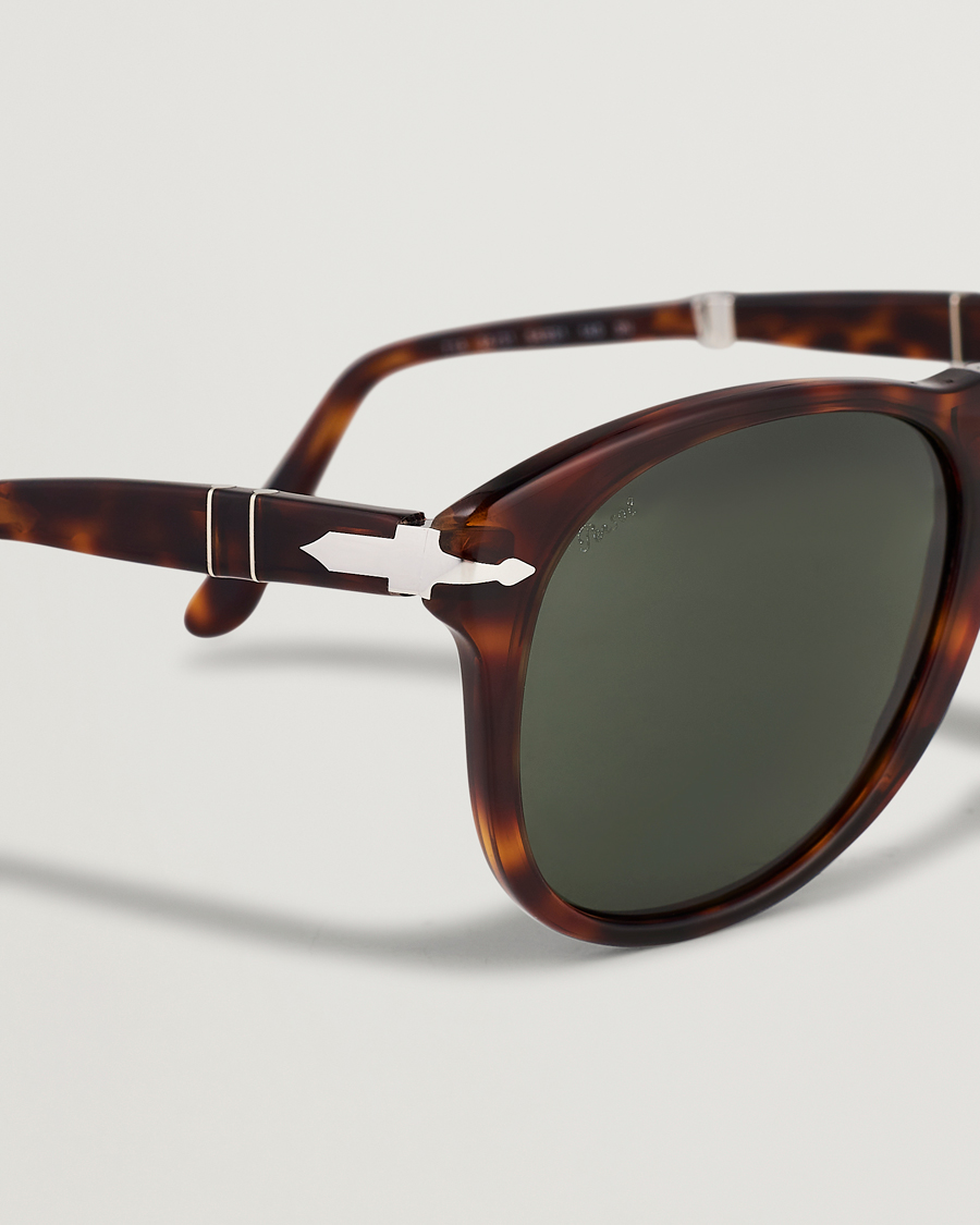 Heren | D-frame zonnebrillen | Persol | 0PO0714 Sunglasses Havana/Green