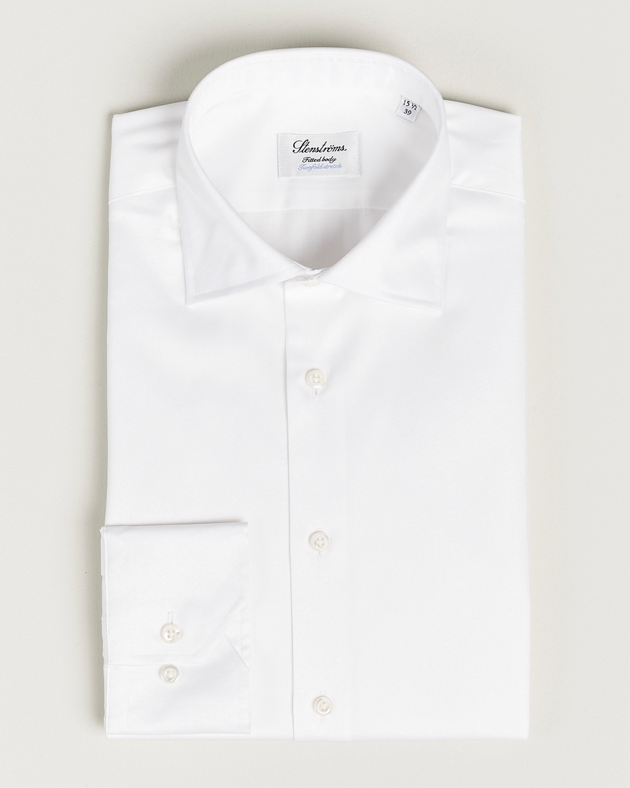  | | Stenströms | Slimline Twofold Stretch Shirt White