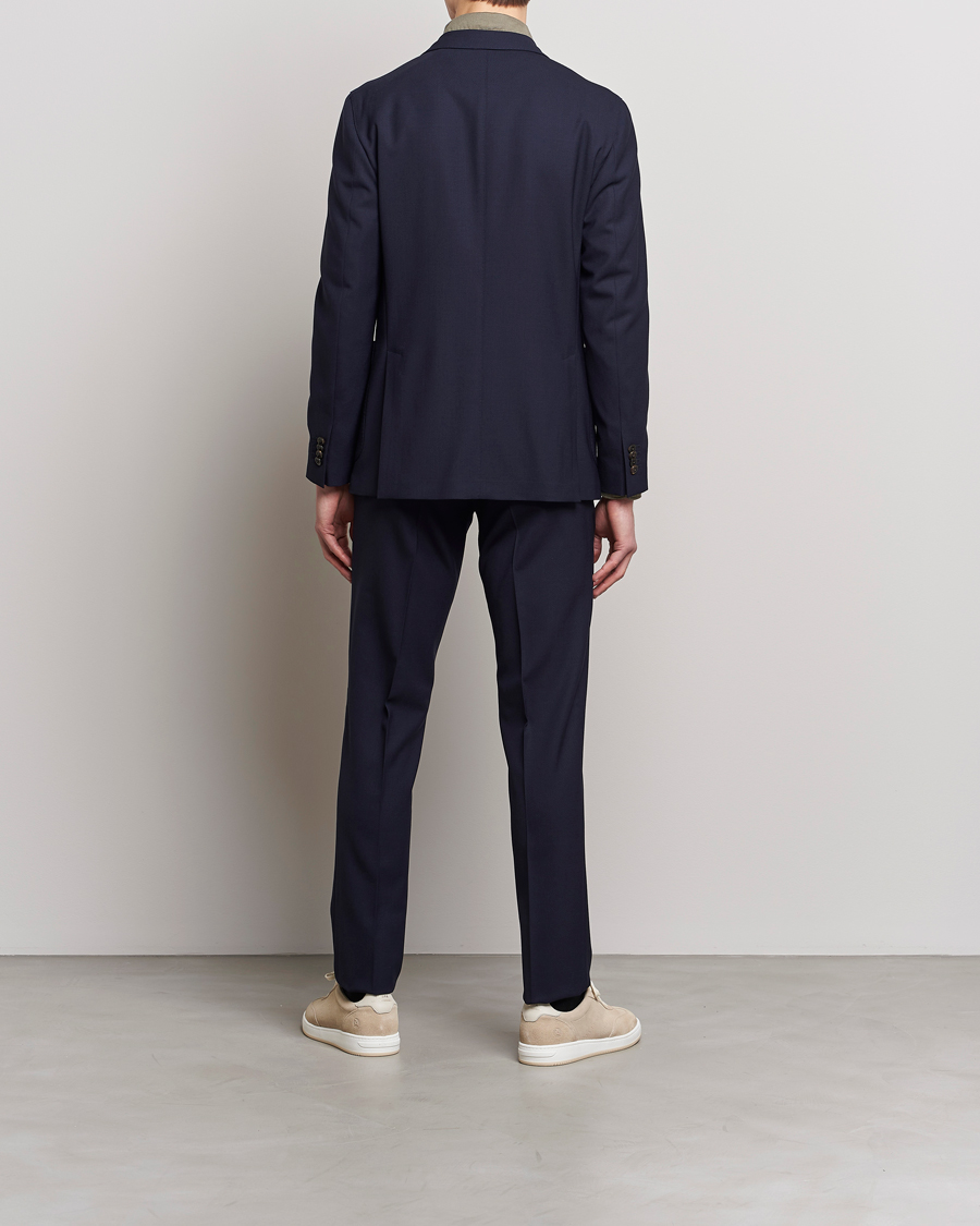 Heren | Trouwpak | Boglioli | K Jacket Wool Suit Navy