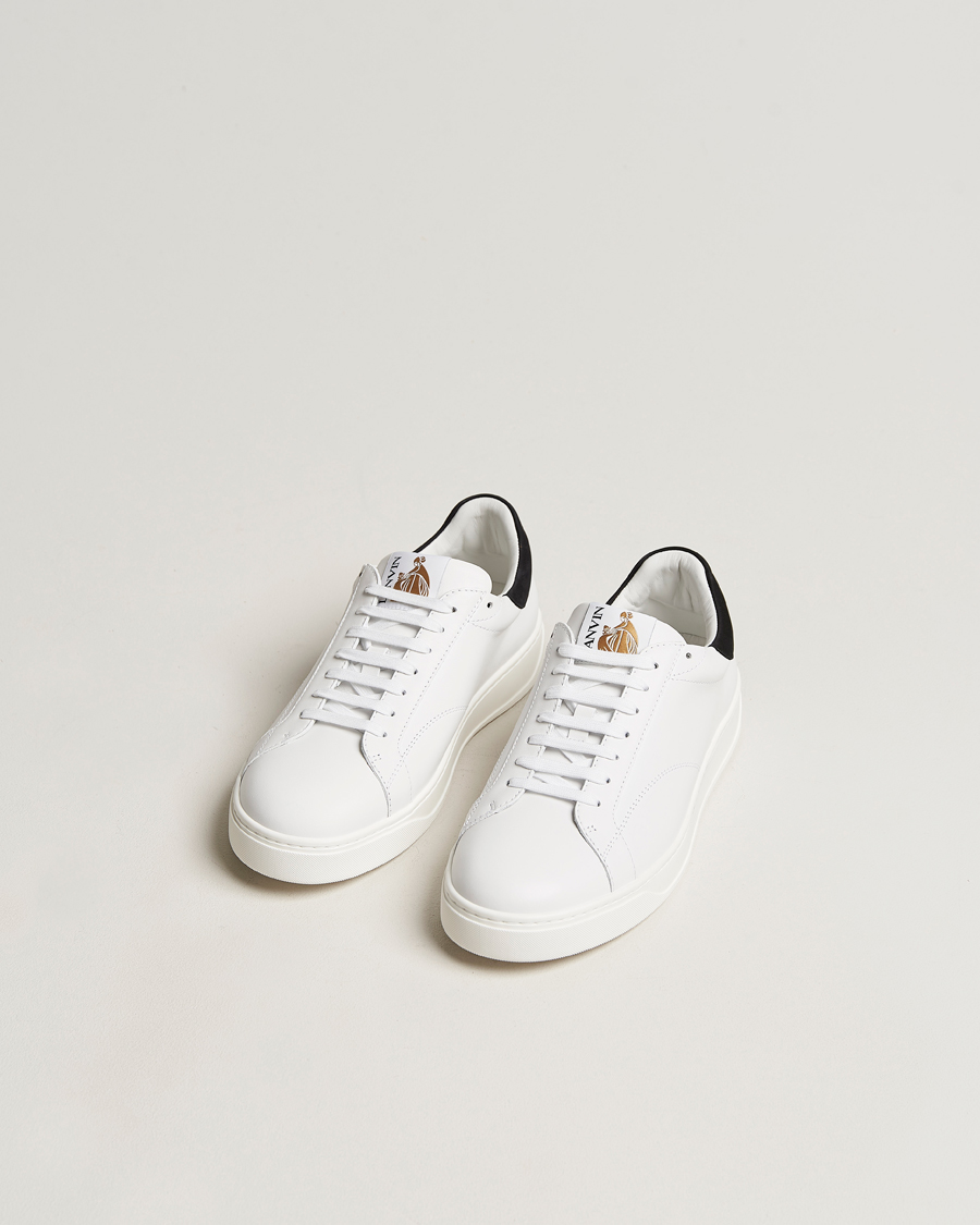 Heren | Witte sneakers | Lanvin | DBB0 Plain Sneaker White/Black