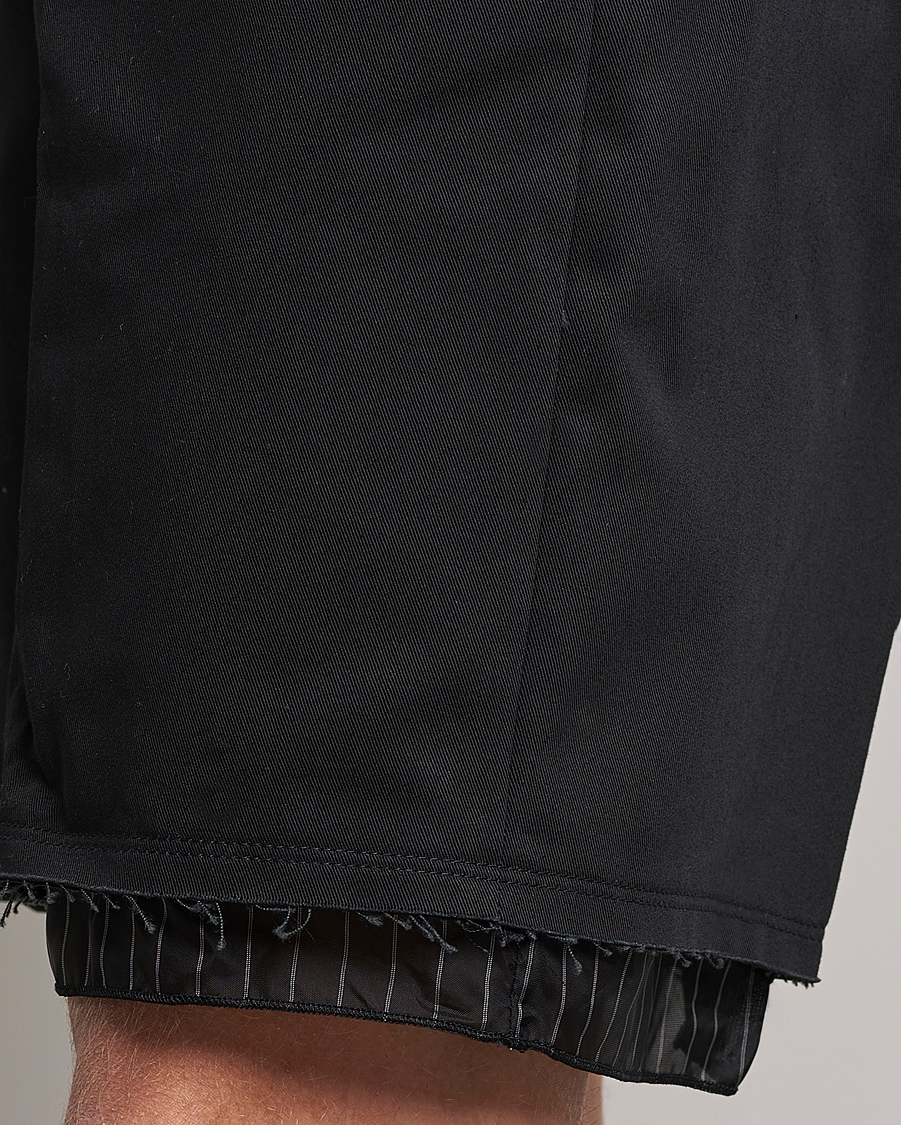 Heren | Korte broek | Lanvin | Raw Edge Tailored Shorts Black