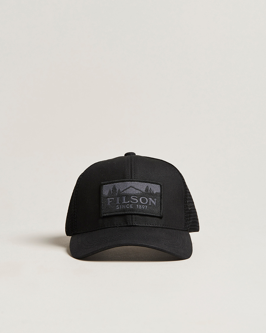 Heren | Hoeden en petten | Filson | Logger Mesh Cap Black