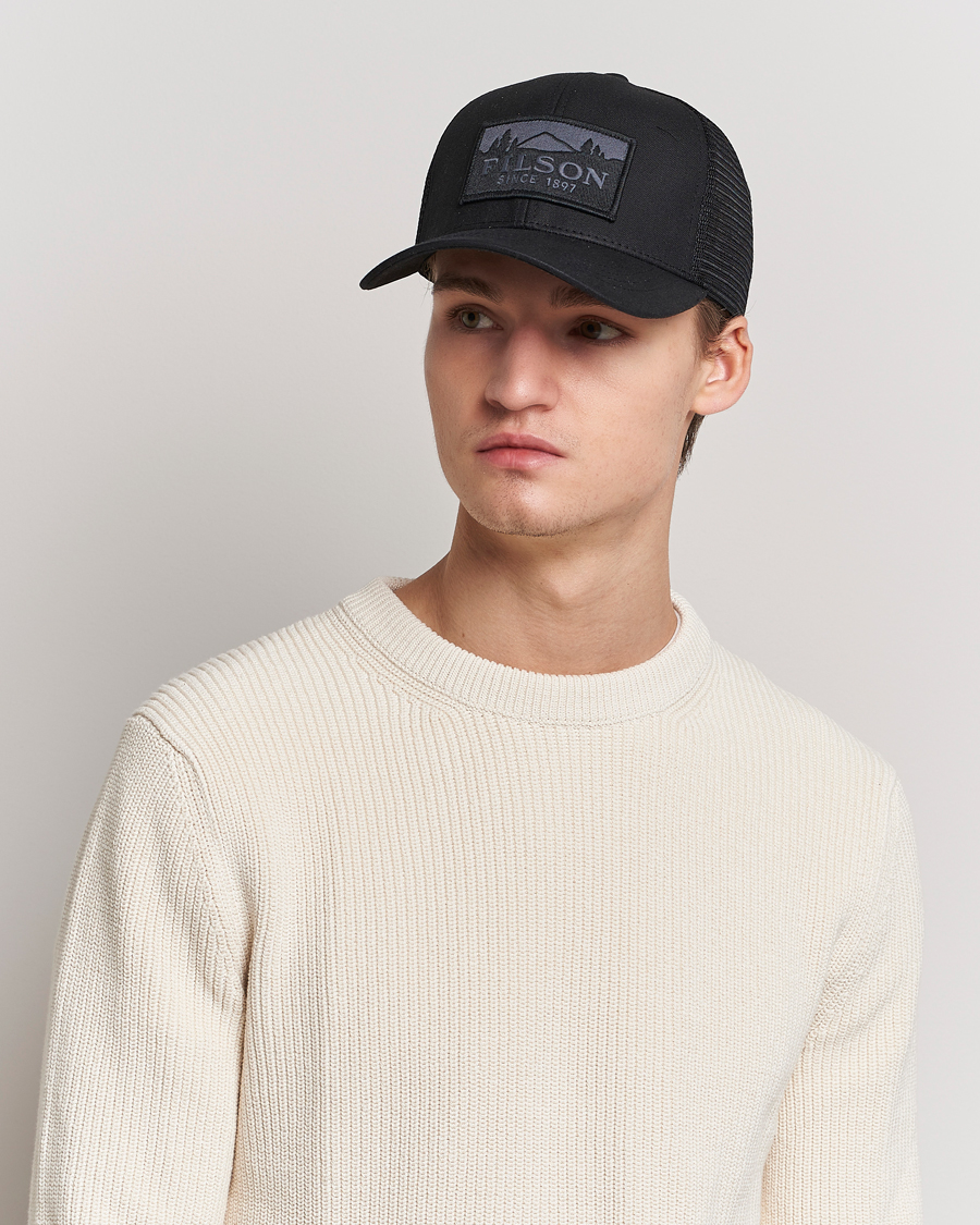 Heren | Hoeden en petten | Filson | Mesh Logger Cap Black