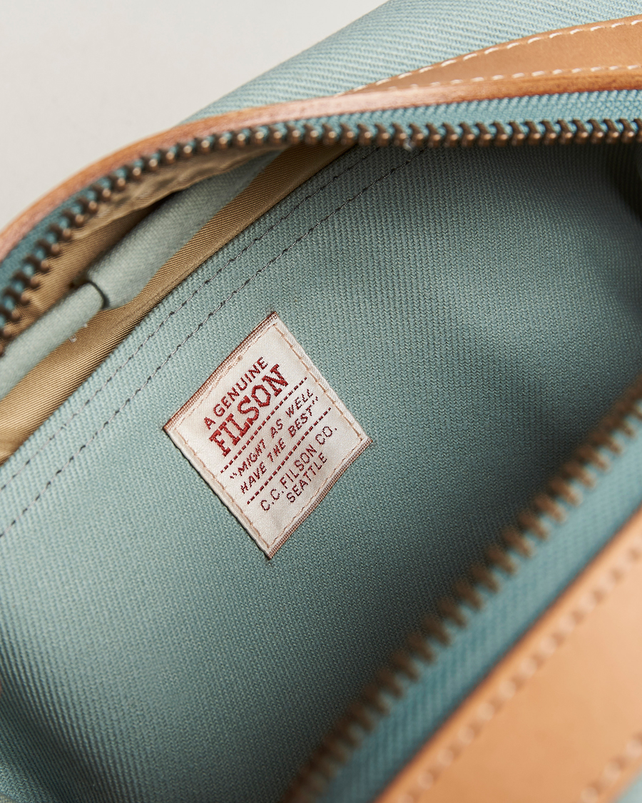 Heren | Filson Rugged Twill Travel Kit Lake Green | Filson | Rugged Twill Travel Kit Lake Green