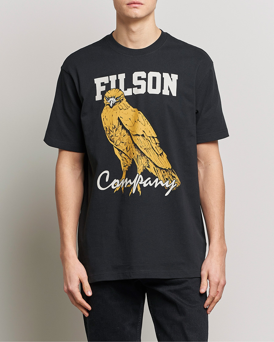 Heren | T-Shirts | Filson | Pioneer Graphic T-Shirt Black