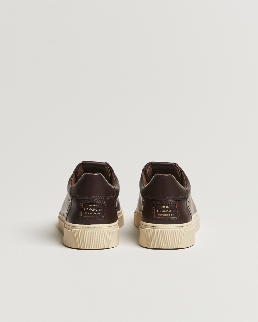 Heren | GANT Mc Julien Leather Sneaker Dark Brown | GANT | Mc Julien Leather Sneaker Dark Brown