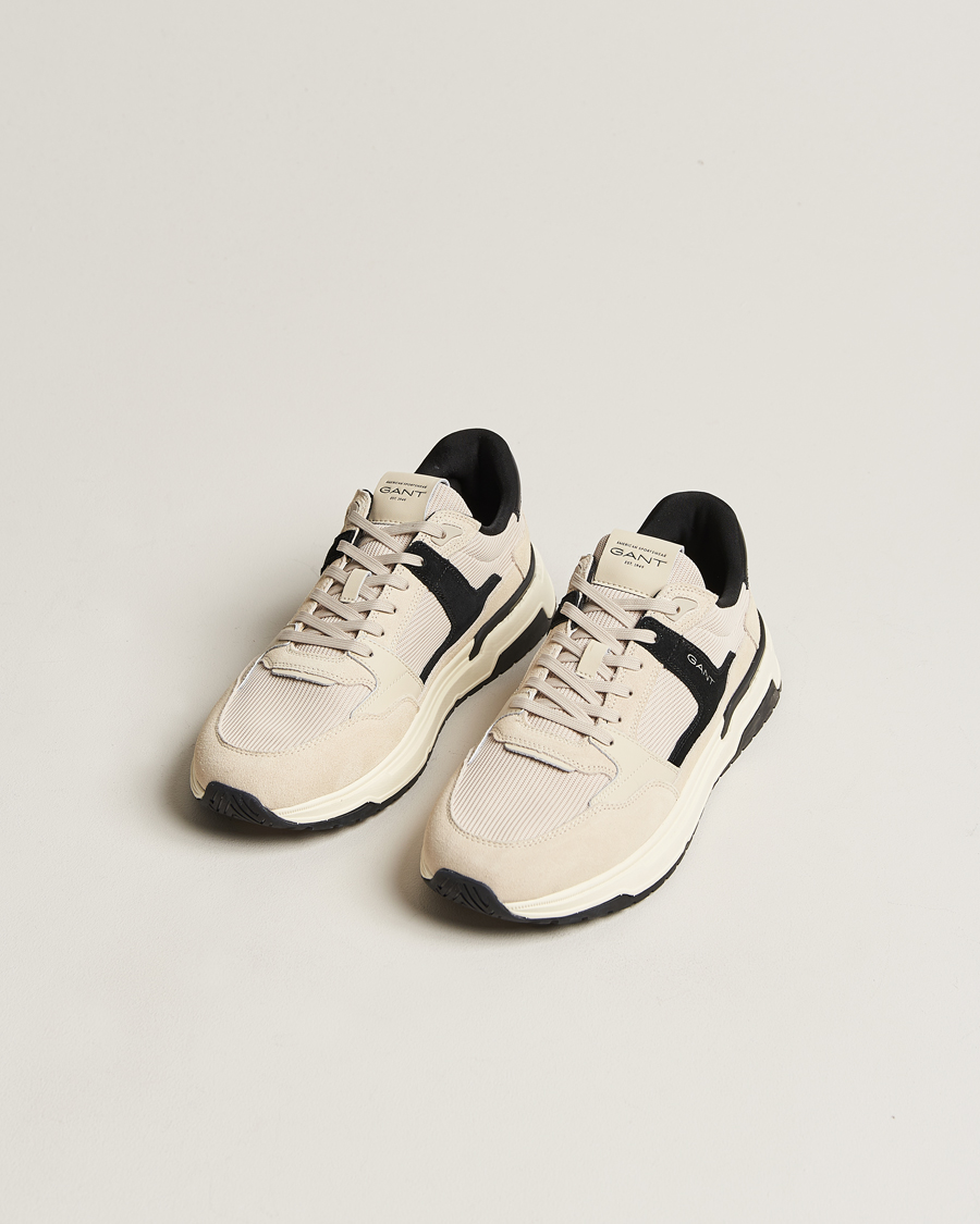 Heren | GANT Jeuton Running Sneaker Beige | GANT | Jeuton Running Sneaker Beige
