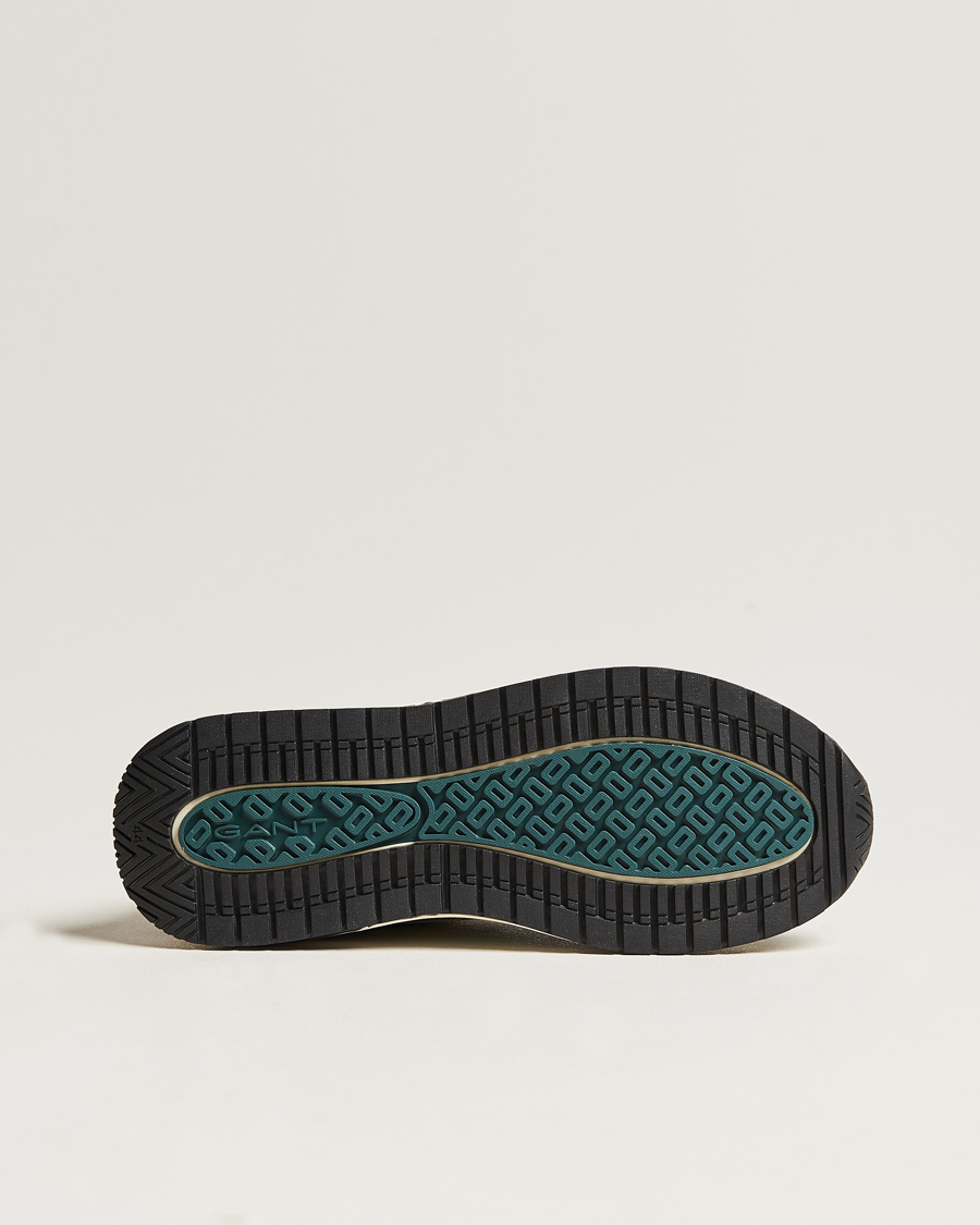 Heren | GANT Jeuton Running Sneaker Tartan Green | GANT | Jeuton Running Sneaker Tartan Green