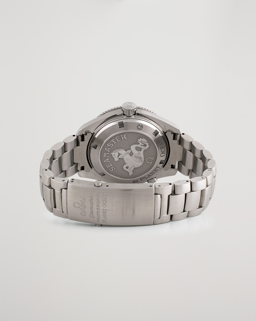 Heren | Omega Pre-Owned Seamaster Planet Ocean 2201.50.00 Steel Black | Omega Pre-Owned | Seamaster Planet Ocean 2201.50.00 Steel Black