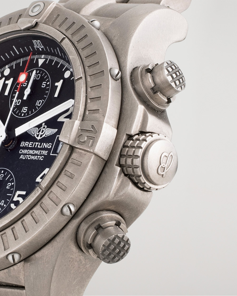 Heren | Breitling Pre-Owned Avenger Steel Black | Breitling Pre-Owned | Avenger Steel Black