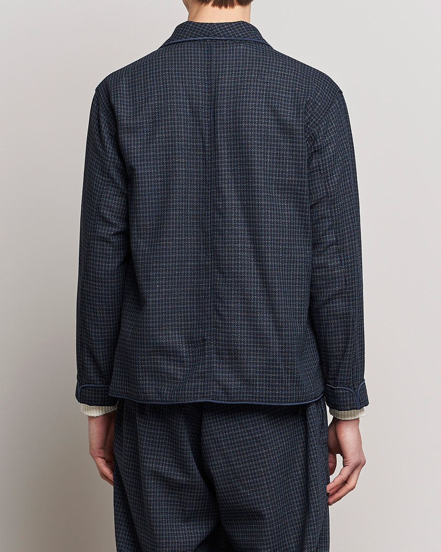 Heren | Blazers | BEAMS PLUS | Panama Smoking Jacket Navy