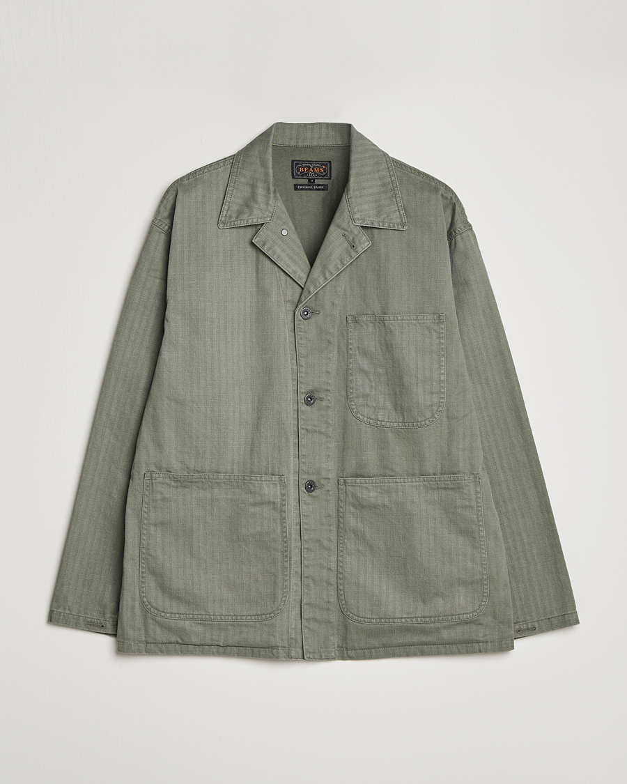 Heren | Jassen | BEAMS PLUS | MIL Chore Jacket Olive