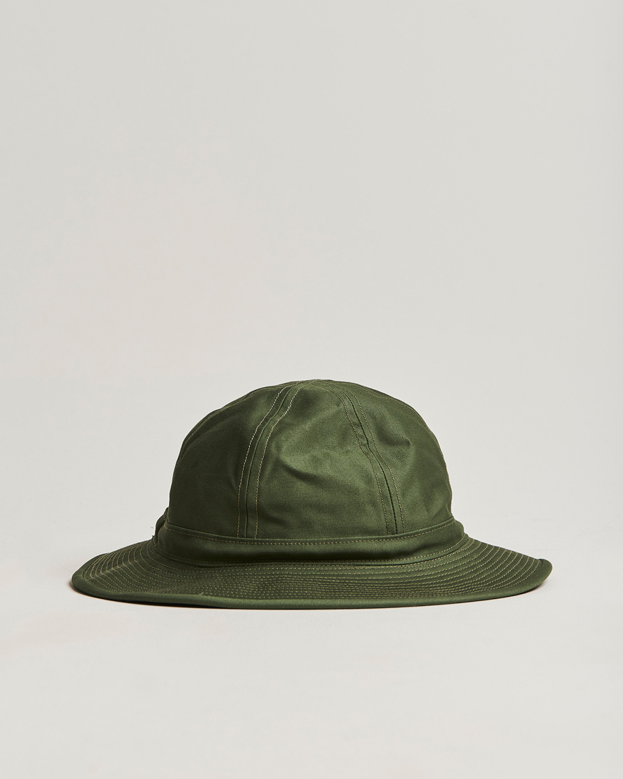Heren | BEAMS PLUS MIL Cotton Hat Olive | BEAMS PLUS | MIL Cotton Hat Olive