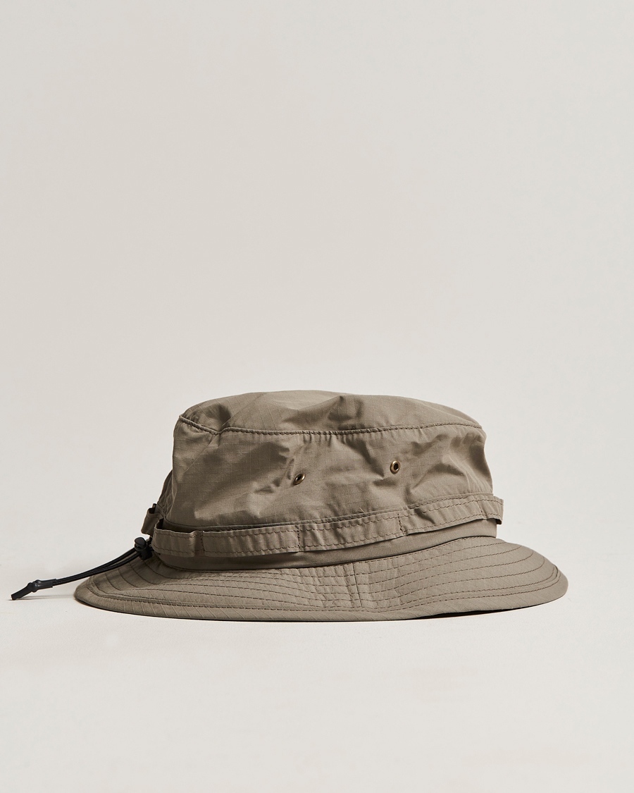 Heren | BEAMS PLUS Ripstop Jungle Hat Grey | BEAMS PLUS | Ripstop Jungle Hat Grey