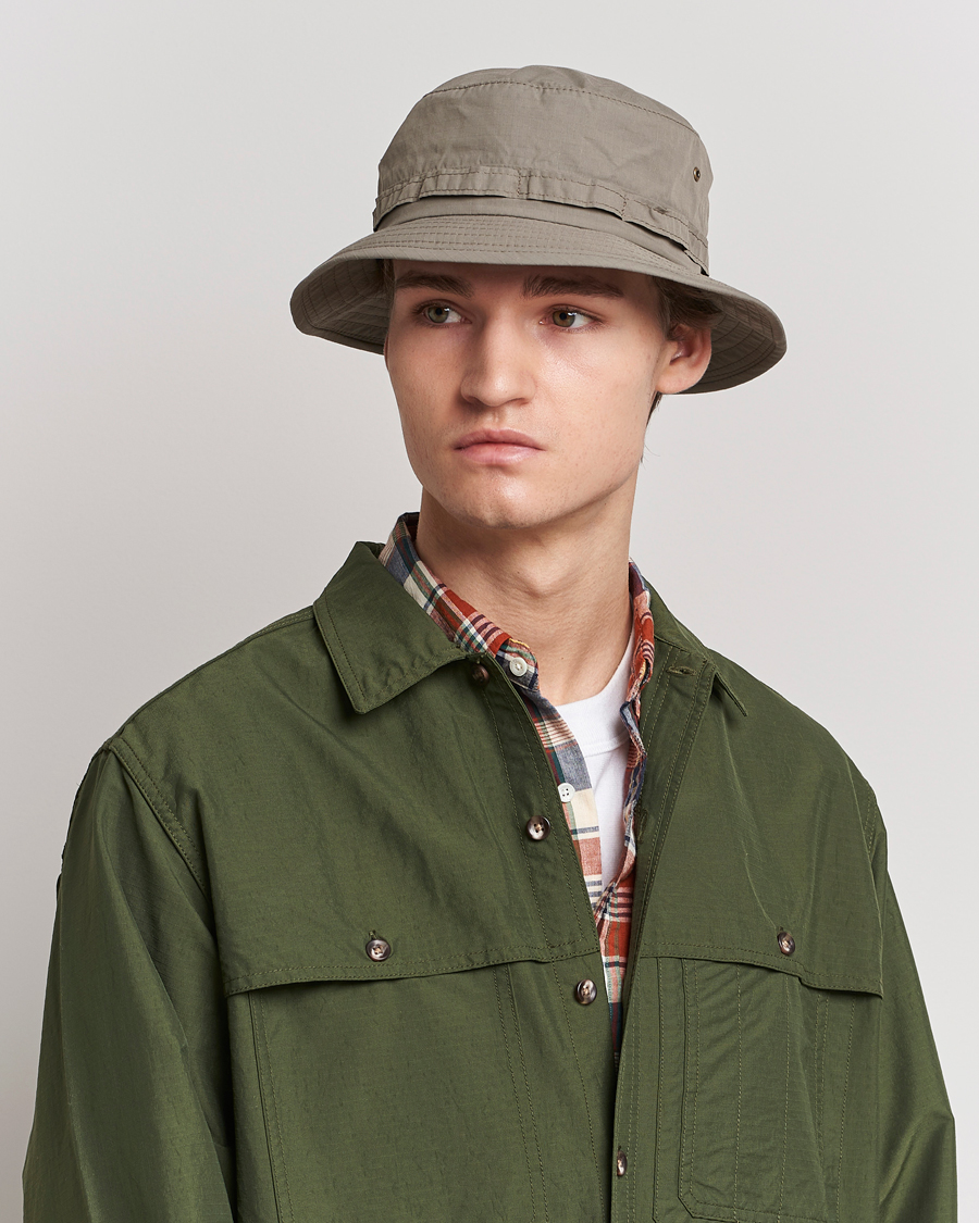 Heren | BEAMS PLUS Ripstop Jungle Hat Grey | BEAMS PLUS | Ripstop Jungle Hat Grey