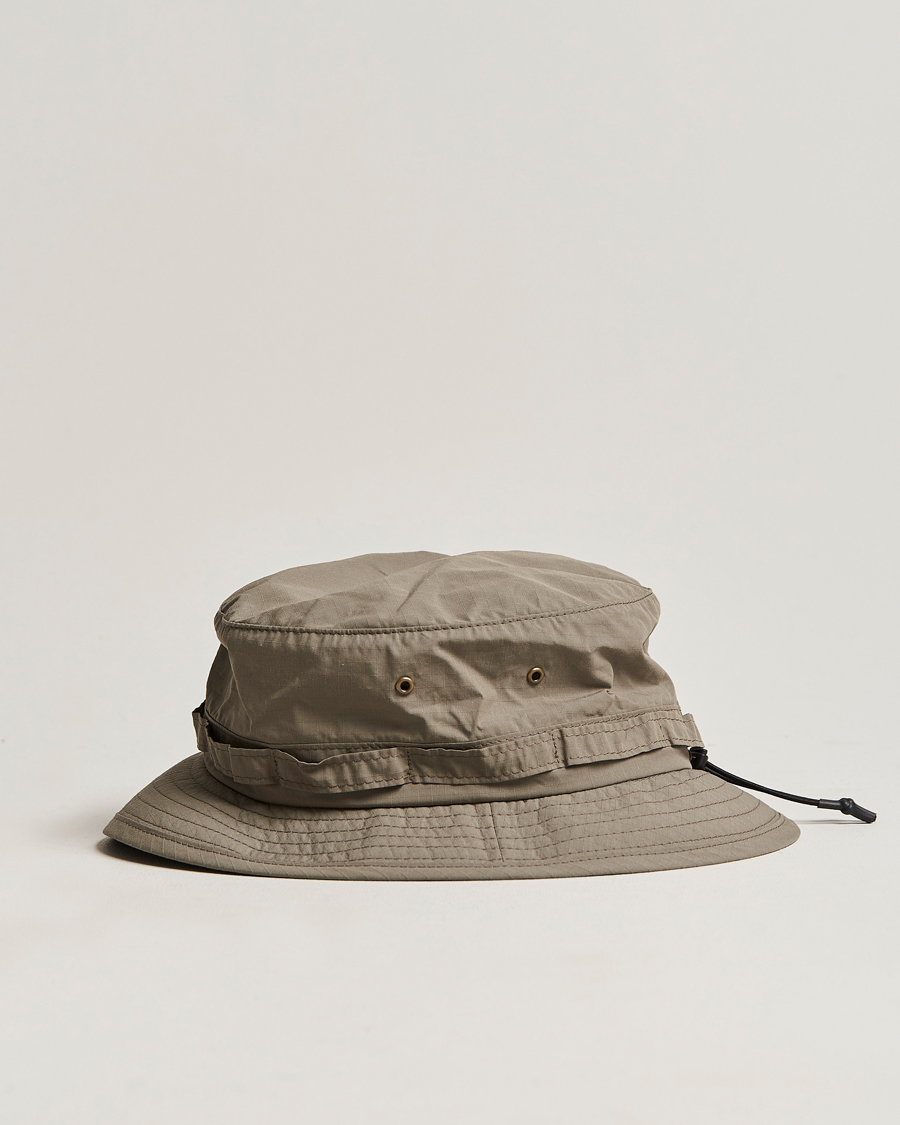 Heren | BEAMS PLUS Ripstop Jungle Hat Grey | BEAMS PLUS | Ripstop Jungle Hat Grey