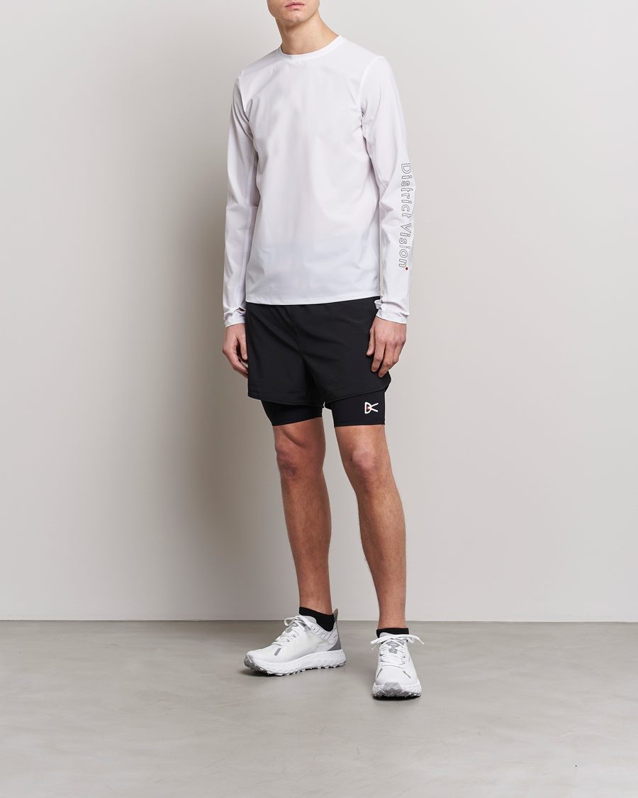 Heren | Korte broek | District Vision | Aaron Trail Shorts Black