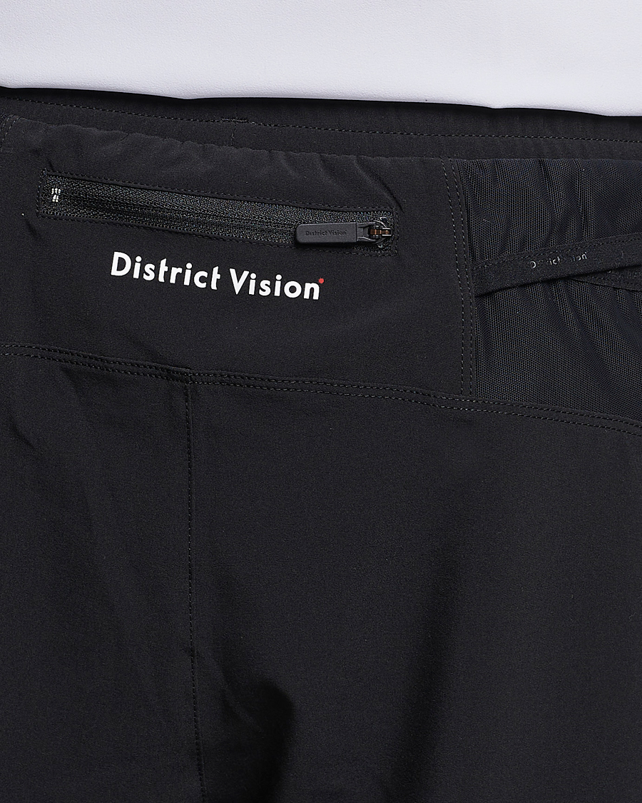 Heren | Korte broek | District Vision | Aaron Trail Shorts Black