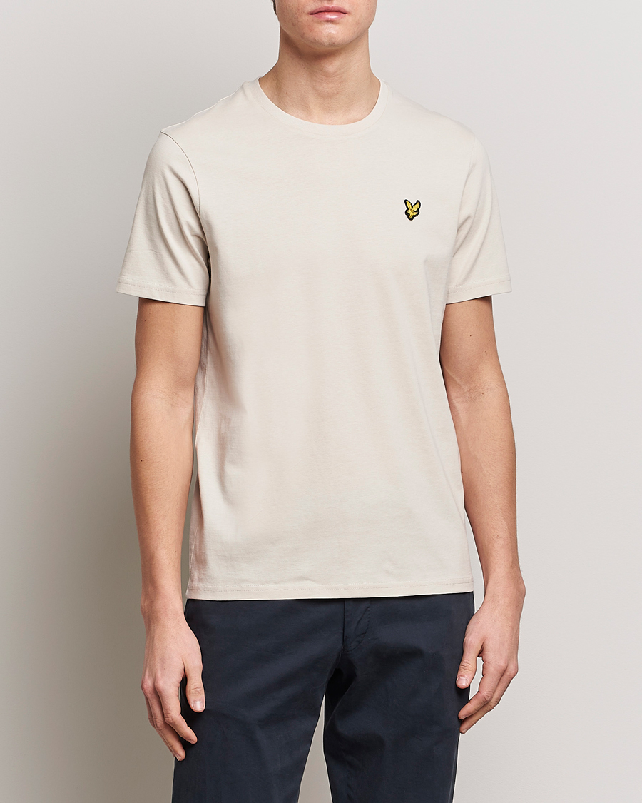 Heren | Lyle & Scott | Lyle & Scott | Crew Neck Organic Cotton T-Shirt Cove