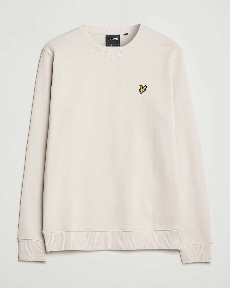 Heren | Truien | Lyle & Scott | Crew Neck Cotton Sweatershirt Cove