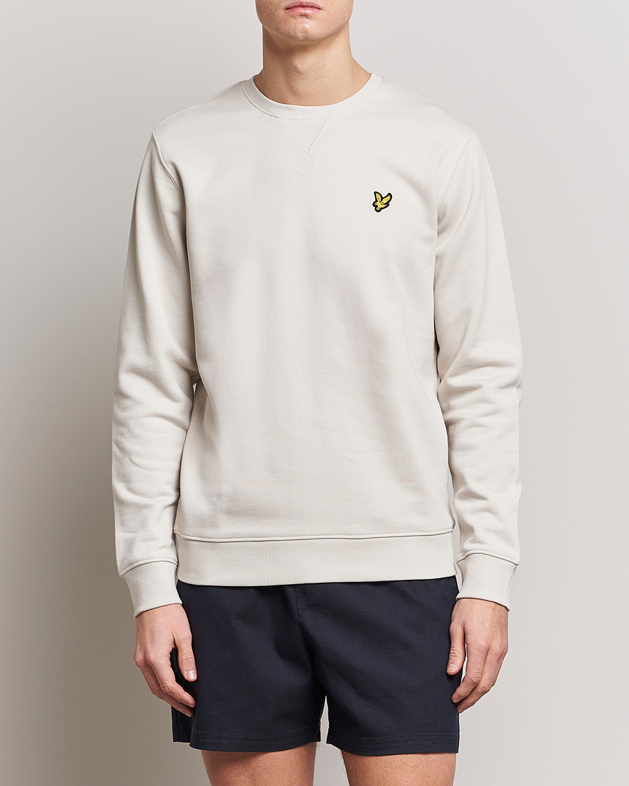 Heren | Truien | Lyle & Scott | Crew Neck Cotton Sweatershirt Cove