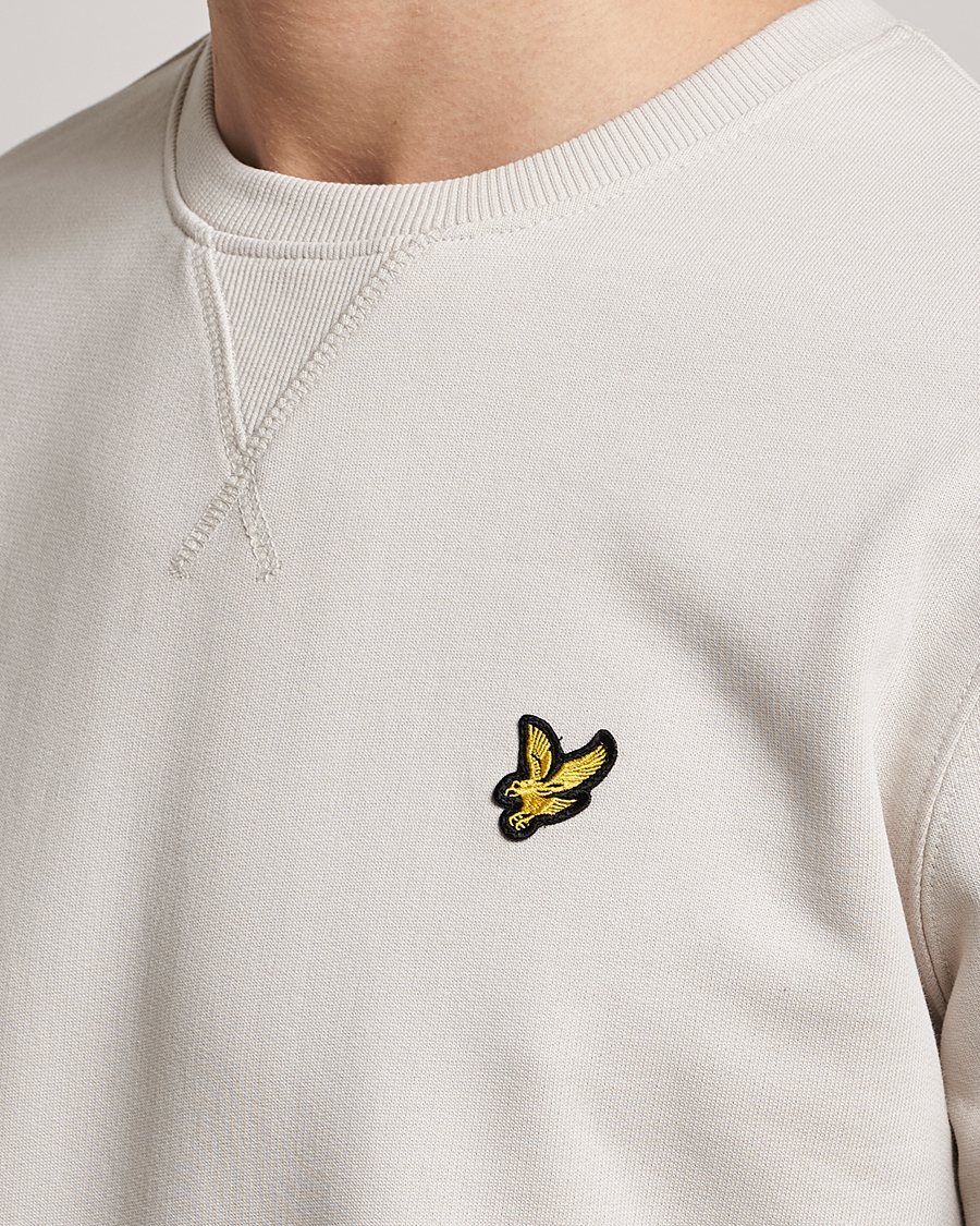 Heren | Truien | Lyle & Scott | Crew Neck Cotton Sweatershirt Cove