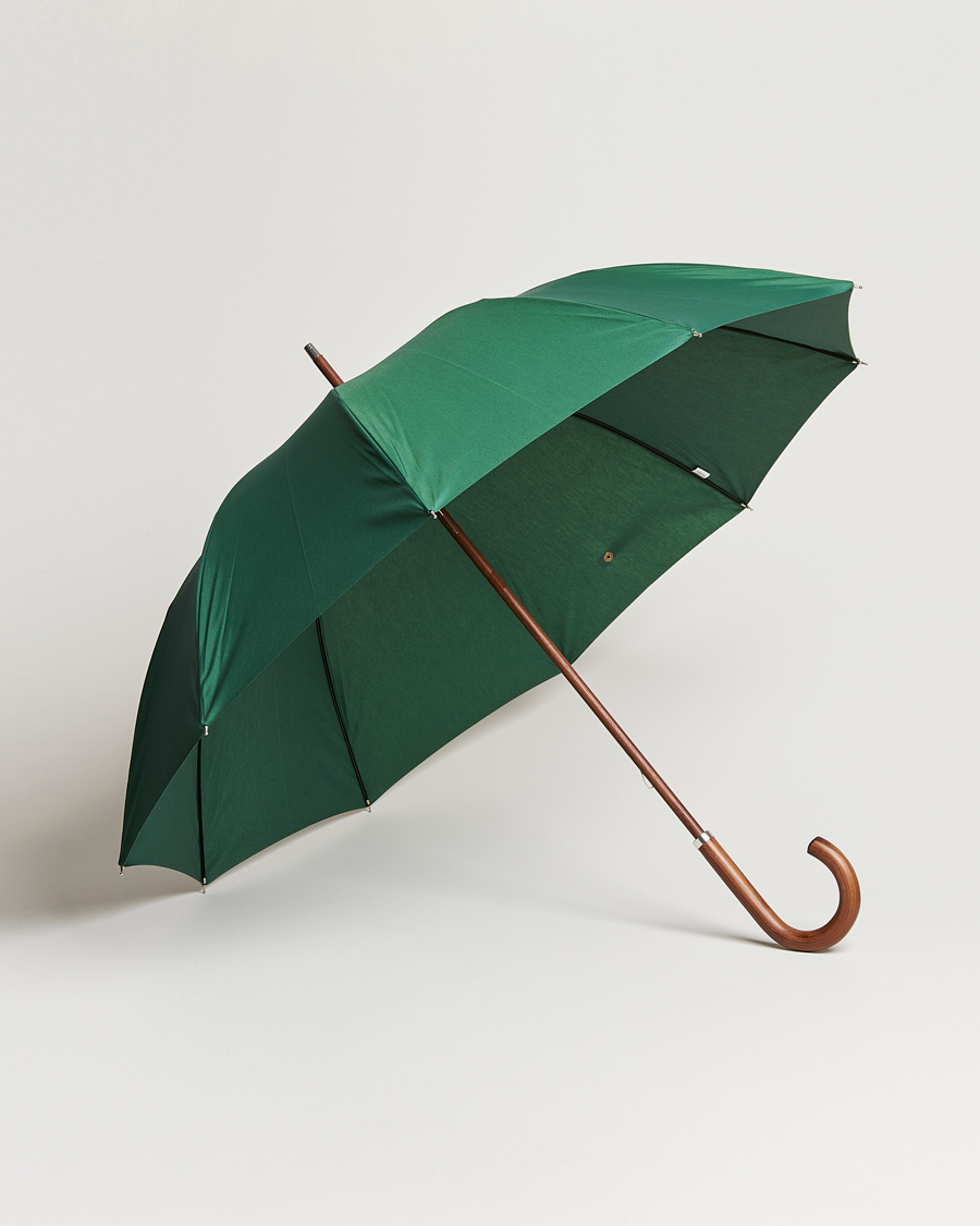 Heren | Paraplu's | Carl Dagg | Series 001 Umbrella Cloudy Green
