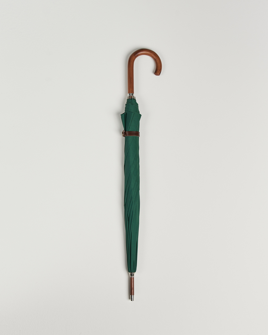 Heren | Paraplu's | Carl Dagg | Series 001 Umbrella Cloudy Green