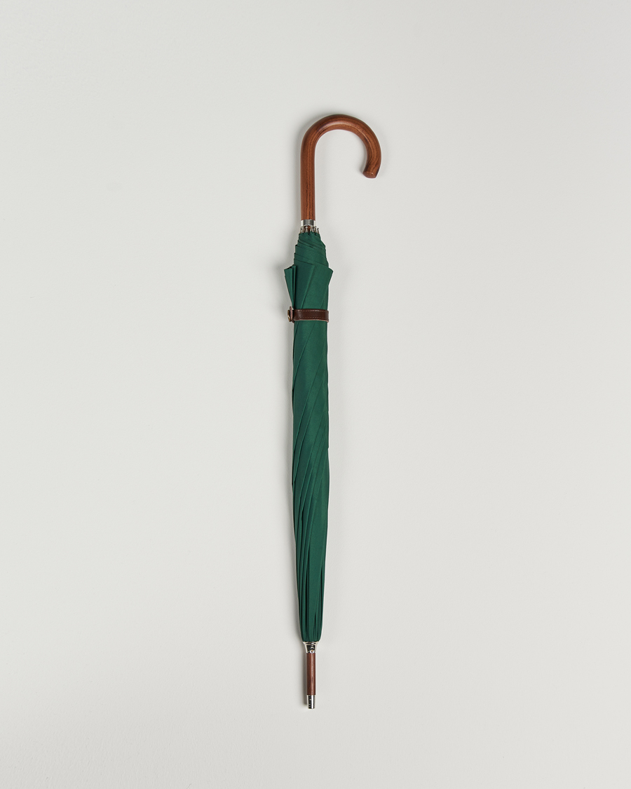 Heren | Trotseer de regen in stijl | Carl Dagg | Series 001 Umbrella Cloudy Green