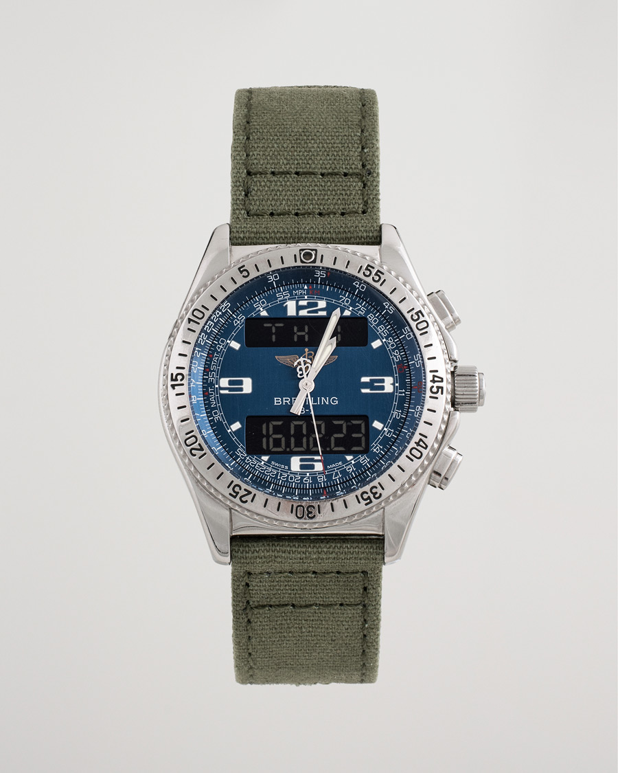 Heren | Pre-Owned & Vintage Watches | Breitling Pre-Owned | B-1 A68362 Steel Blue