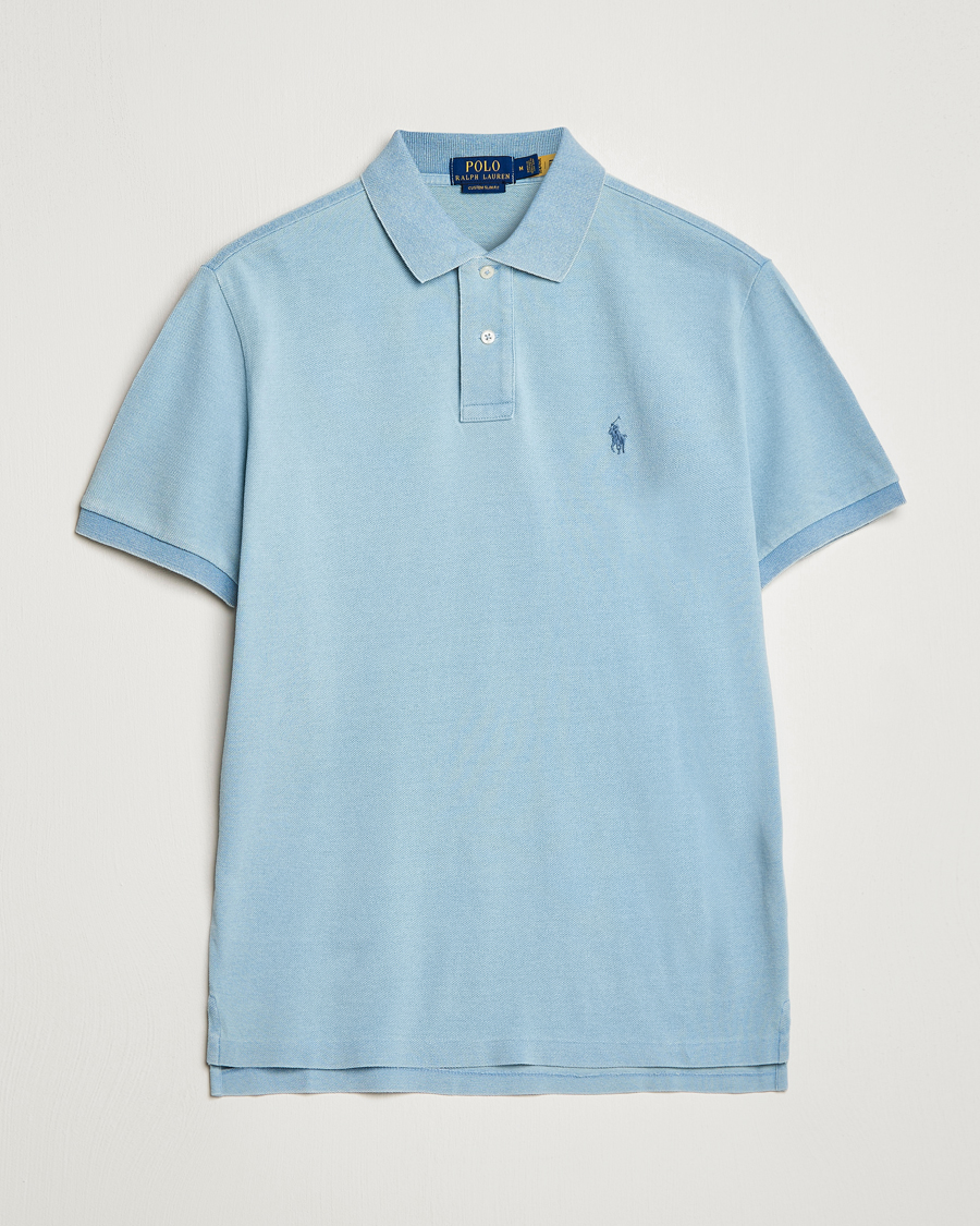 Heren | Polo's | Polo Ralph Lauren | Custom Slim Fit Polo Light Indigo