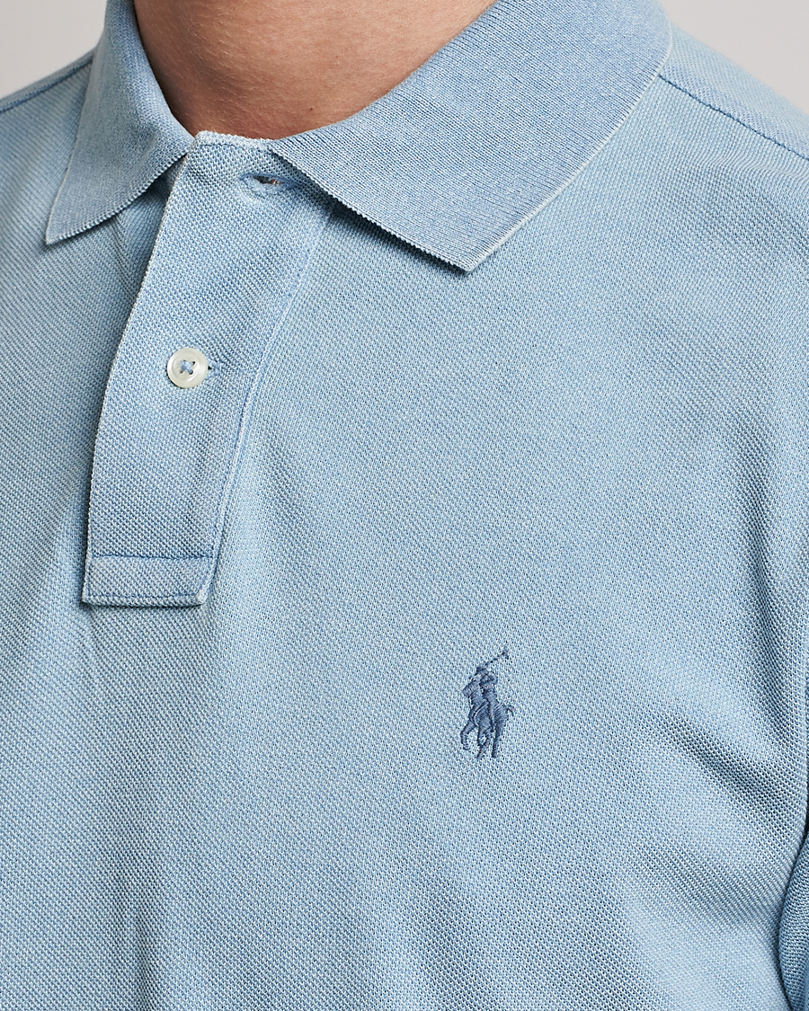 Heren | Polo's | Polo Ralph Lauren | Custom Slim Fit Polo Light Indigo