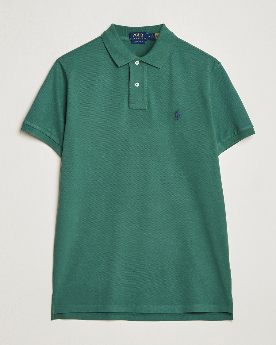 Heren | Polo's | Polo Ralph Lauren | Custom Slim Fit Polo Washed Forest