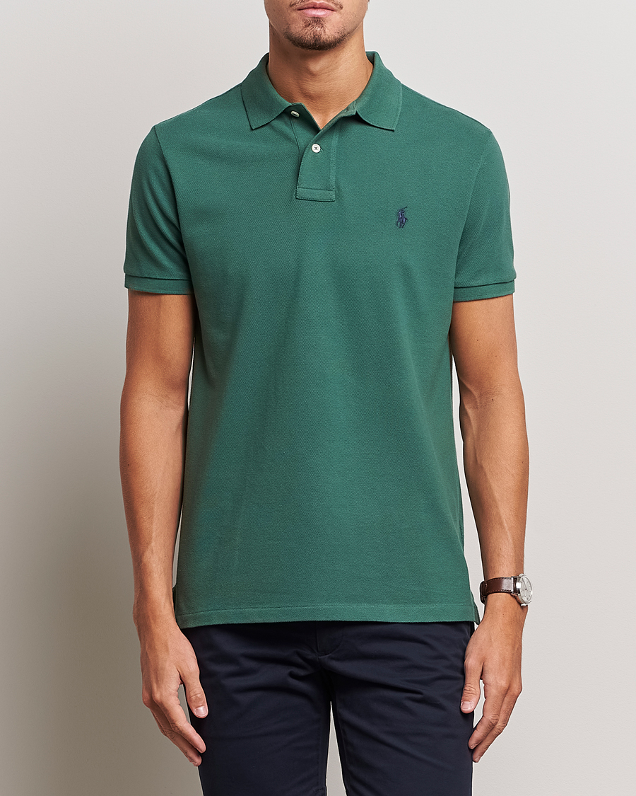 Heren | Polo's | Polo Ralph Lauren | Custom Slim Fit Polo Washed Forest