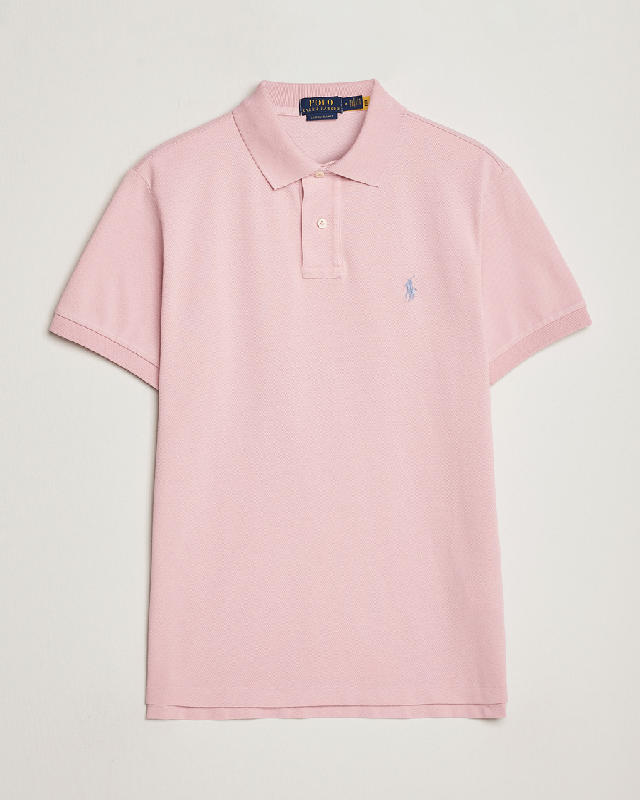 Heren | Polo's | Polo Ralph Lauren | Custom Slim Fit Polo Chino Pink