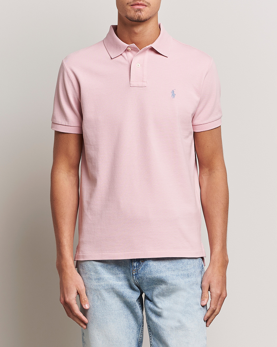 Heren | Polo's | Polo Ralph Lauren | Custom Slim Fit Polo Chino Pink
