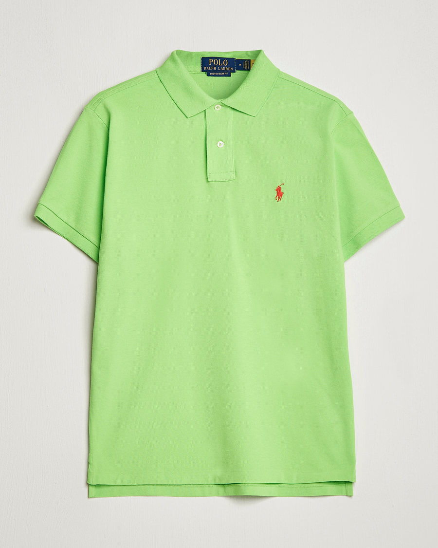 Heren | Polo's | Polo Ralph Lauren | Custom Slim Fit Polo Kiwi Lime