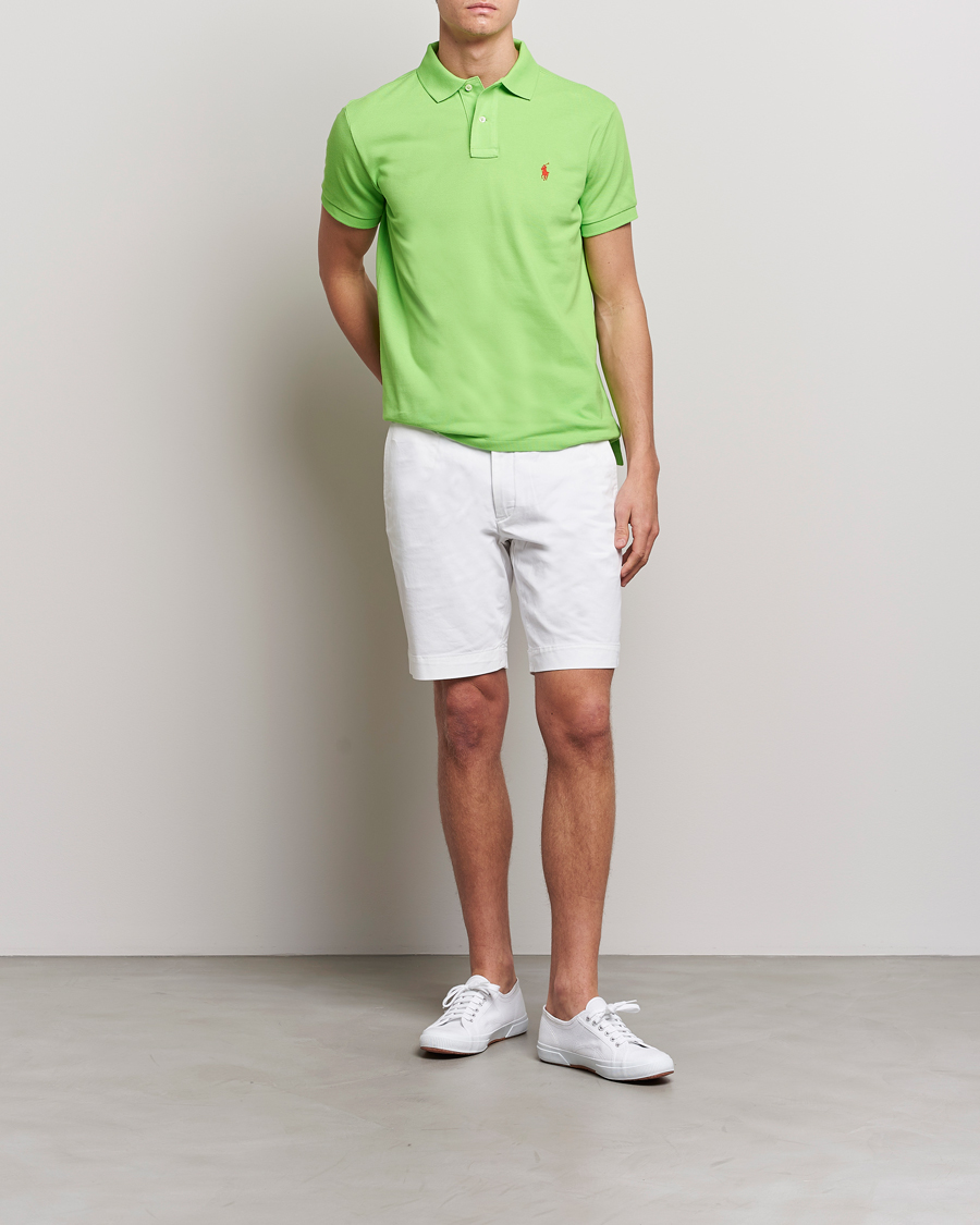 Heren | Polo's | Polo Ralph Lauren | Custom Slim Fit Polo Kiwi Lime