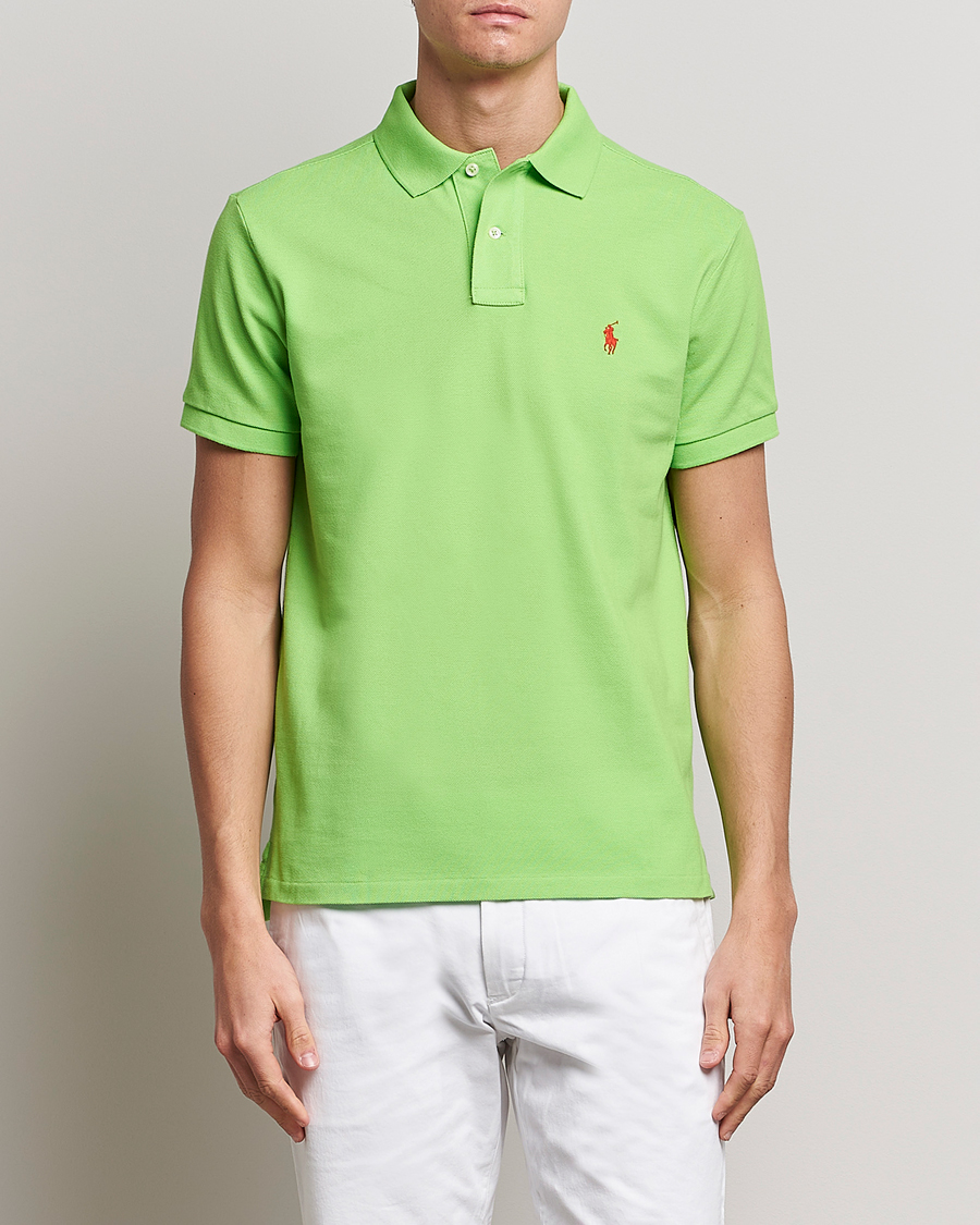 Heren | Polo's | Polo Ralph Lauren | Custom Slim Fit Polo Kiwi Lime