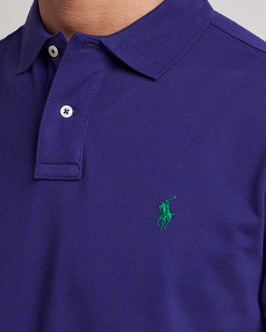 Heren | Polo's | Polo Ralph Lauren | Custom Slim Fit Polo Chalet Purple