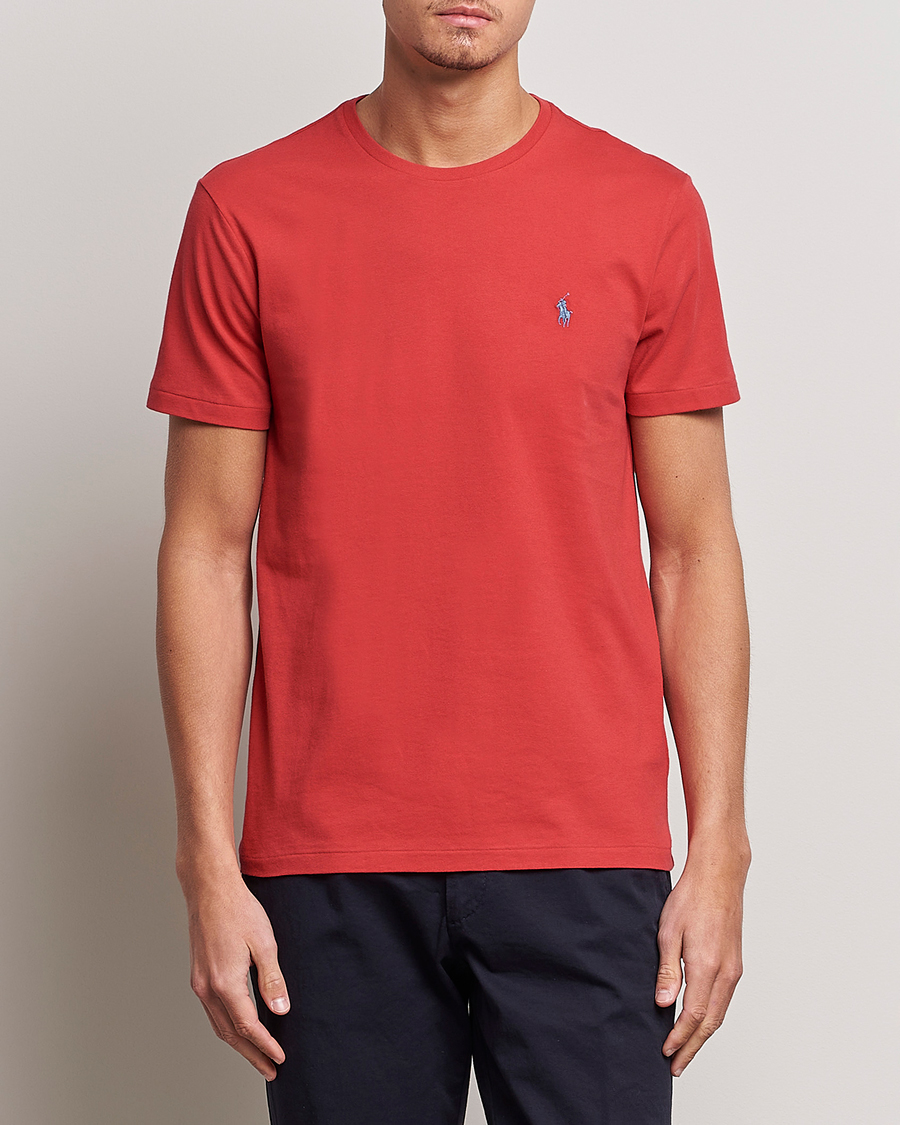 Heren | T-shirts | Polo Ralph Lauren | Crew Neck T-Shirt Evening Post Red