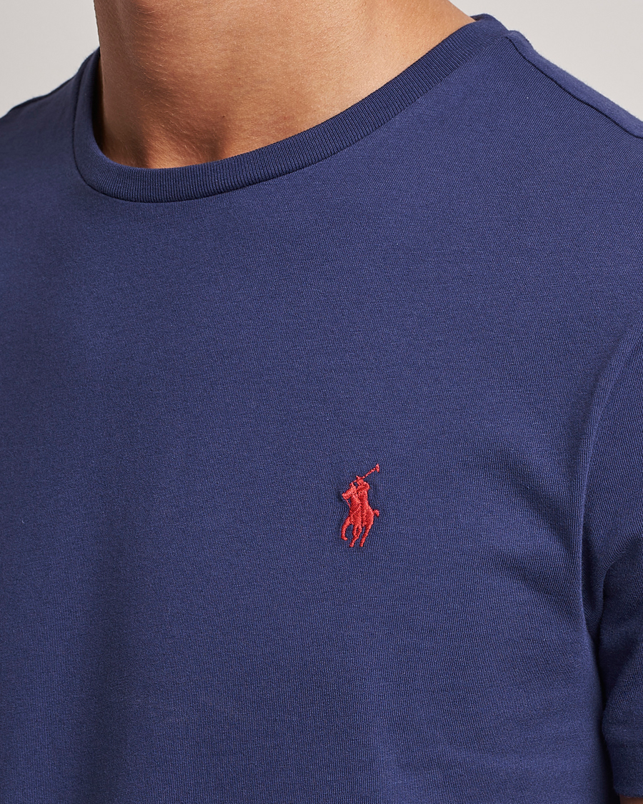 Heren | T-shirts | Polo Ralph Lauren | Crew Neck T-Shirt Boathouse Navy
