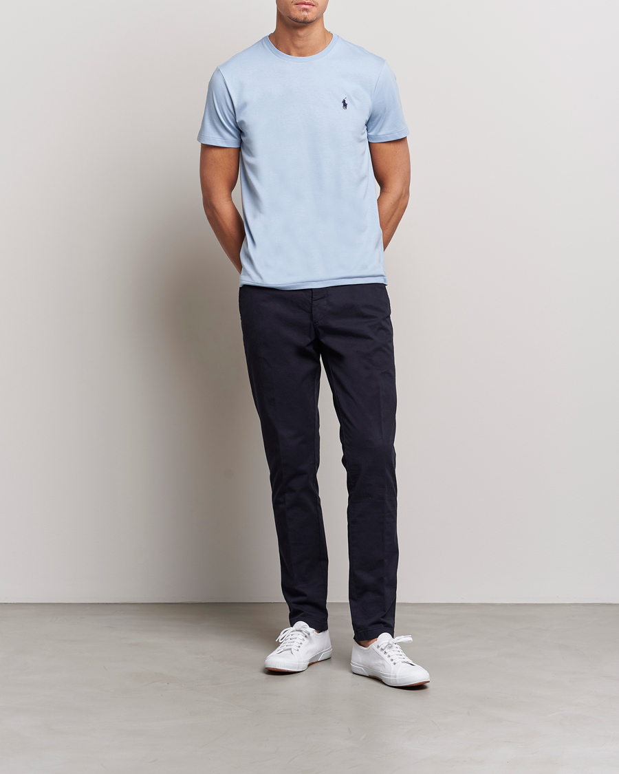 Heren | T-shirts | Polo Ralph Lauren | Crew Neck T-Shirt Estate Blue