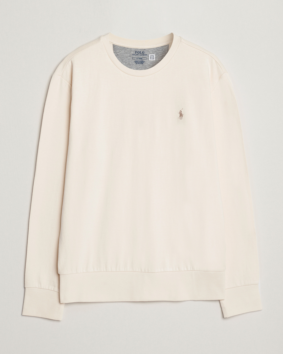 Heren | Truien | Polo Ralph Lauren | Double Knitted Jersey Sweatshirt Guide Cream